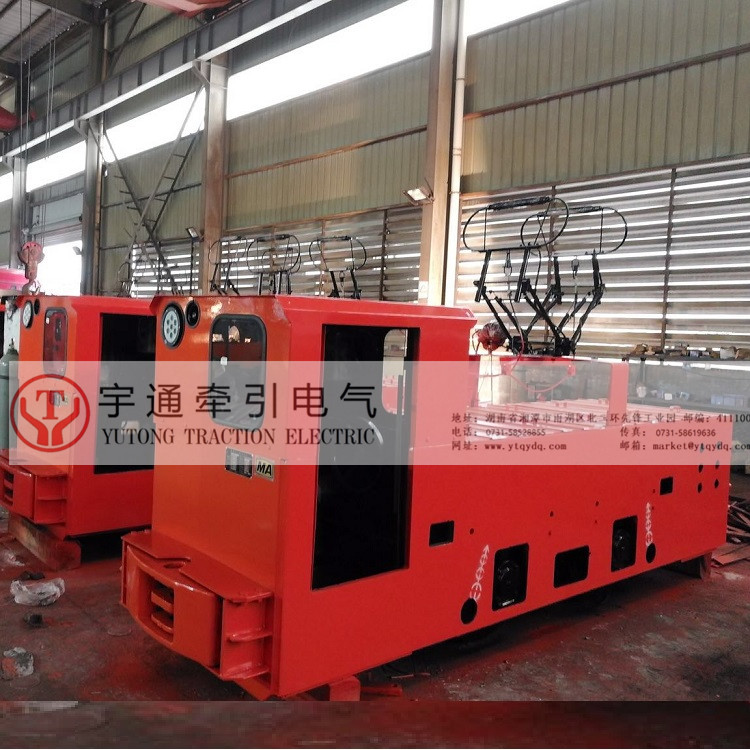 10吨工矿架线式电机车